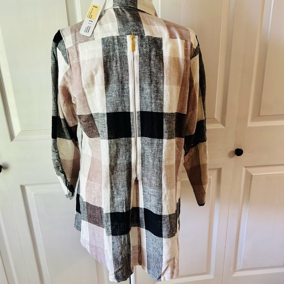 New Shirt soft surroundings woman’s size small top blouse - Picture 3 of 5